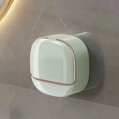 Waterproof Soap Box for Shower, Hanging Soap Holder with Drainage for Bathroom Storage