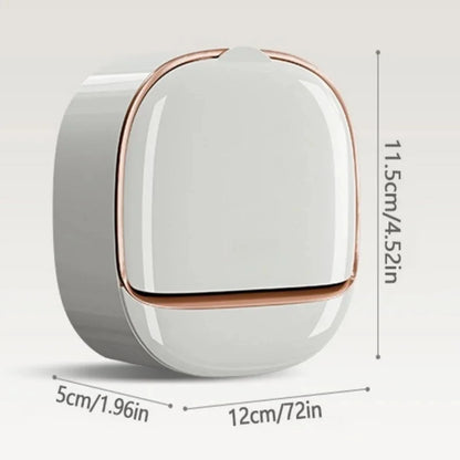 Waterproof Soap Box for Shower, Hanging Soap Holder with Drainage for Bathroom Storage